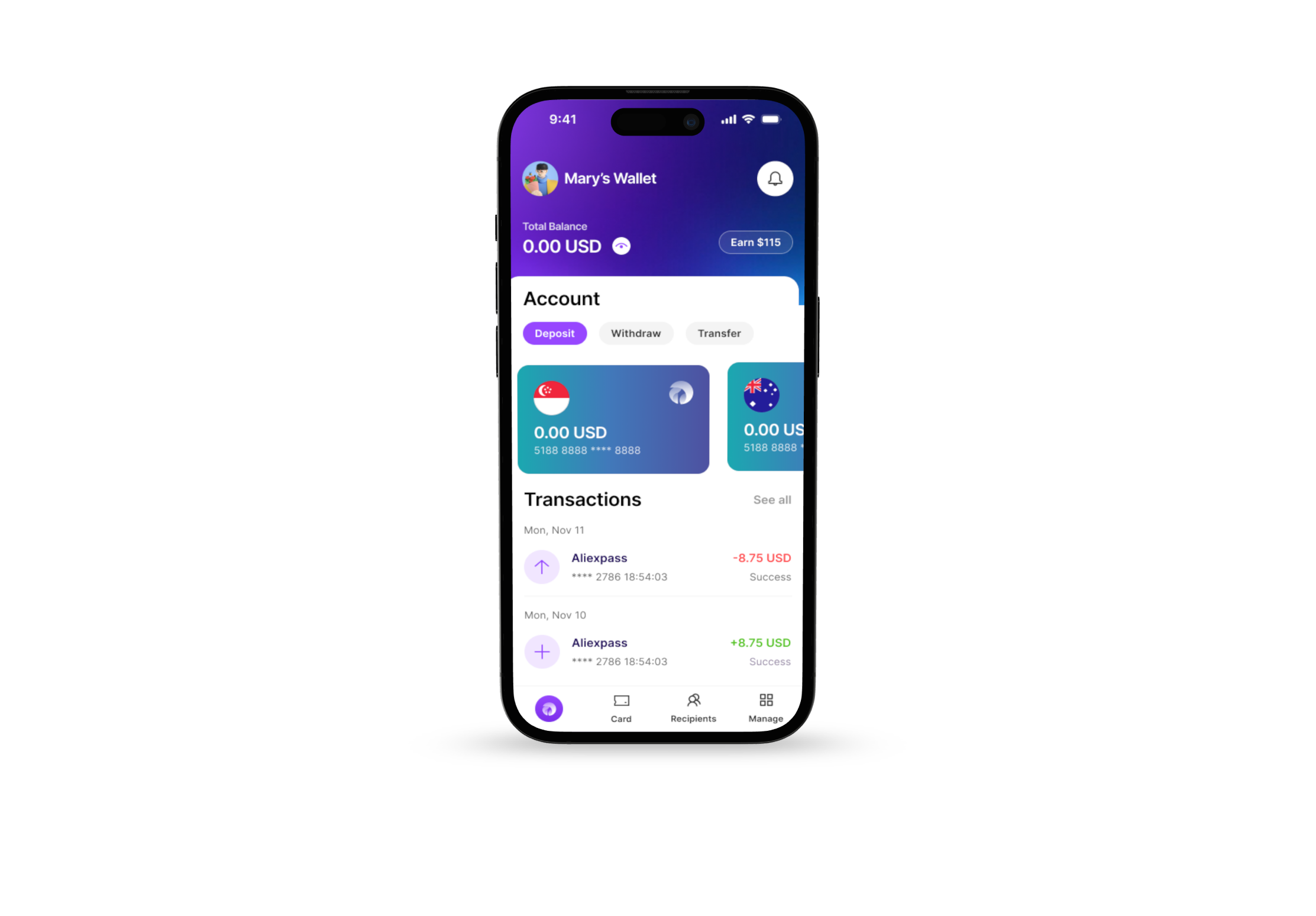 App Screen